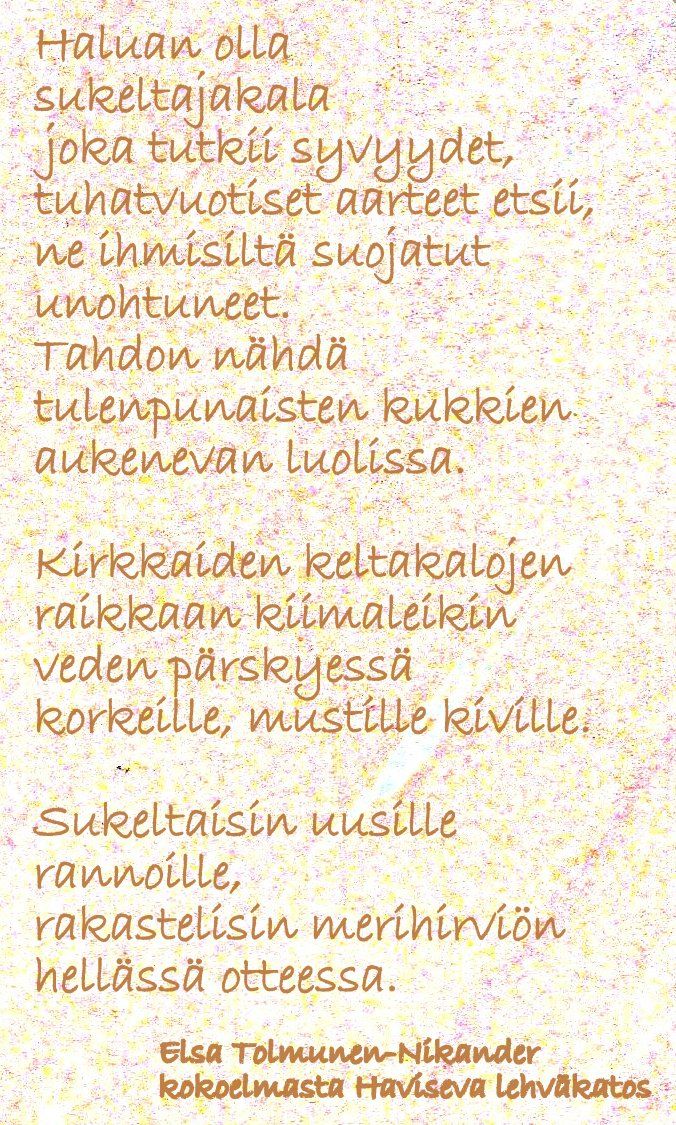 Heinäkuun runo