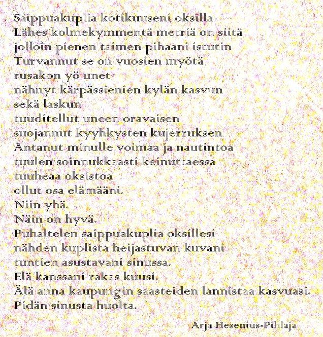 Lokakuun runo
