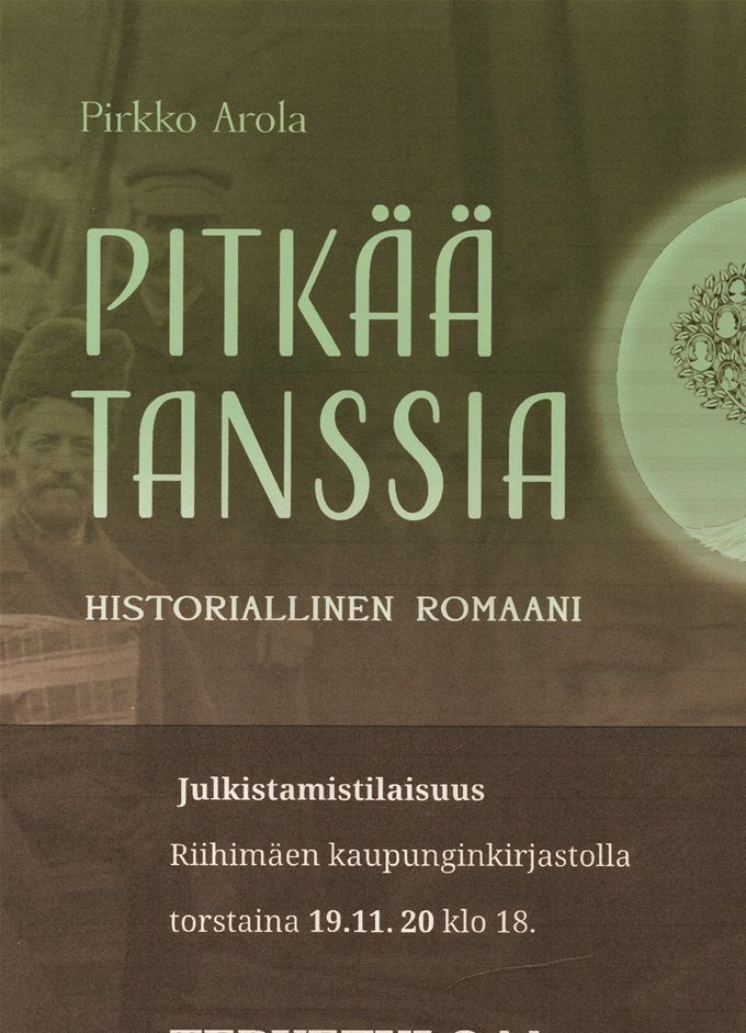 HUOM! Kirjaston tapahtumiin on koronatilanteen vuoksi rajoitettu osallistujamääriä. Yleisötilaisuuksiin voi osallistua maksimissaan noin 20 ihmistä esiintyjän ja kirjaston henkilökunnan tai muun järjestäjän lisäksi. Osallistujamääriä rajataan jakamalla tapahtumiin pääsylippuja. Lippujen jako alkaa kirjastossa tuntia ennen tapahtuman alkua.