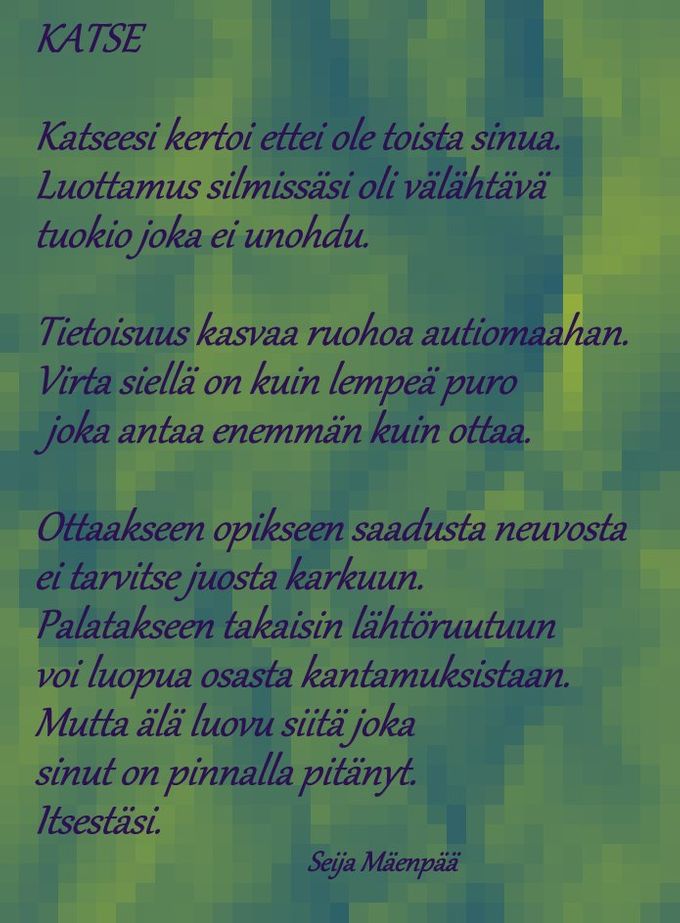 Tammikuun runo